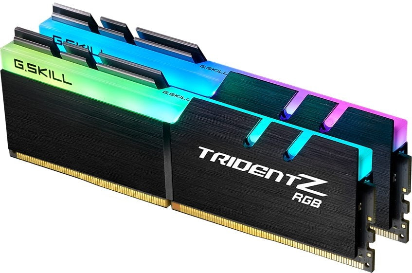 G.SKILL Trident Z RGB 32GB (2x16GB) DDR4-3600MHz CL16 Desktop Memory - Black