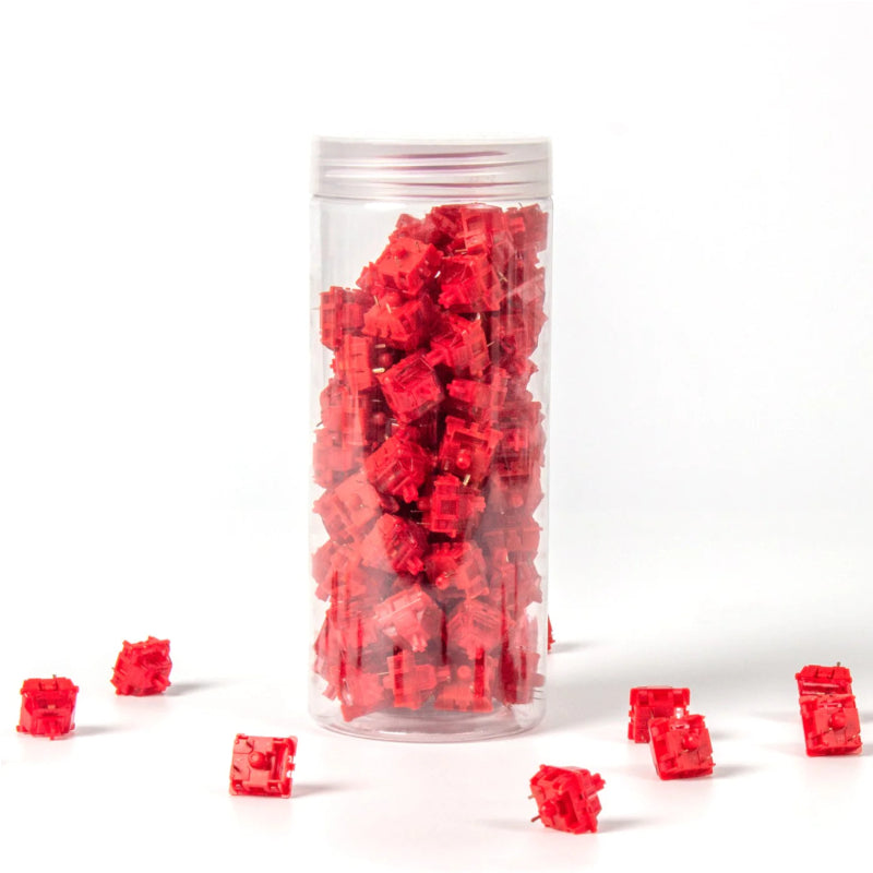 Image 2 for Keychron Red Gateron Phantom Switches 110 pcs