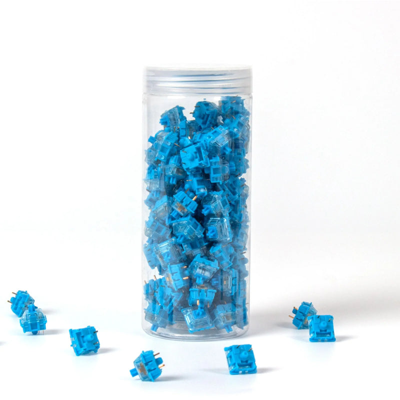 Image 2 for Keychron Blue Gateron Phantom Switches 110 pcs