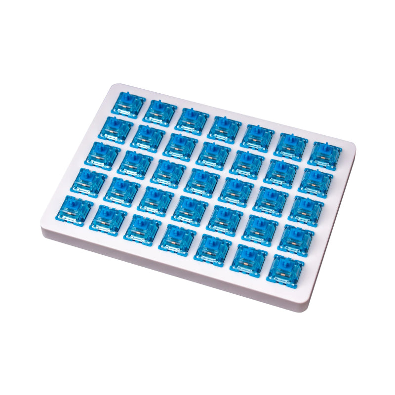 Image 1 for Keychron Blue Gateron Phantom Switches 110 pcs