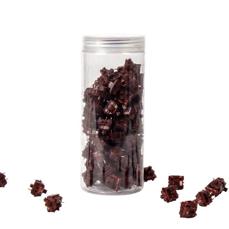 Image 2 for Keychron Brown Gateron Phantom Switches 110 pcs