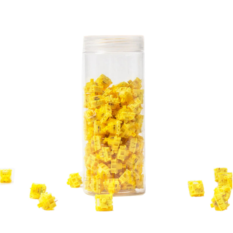 Image 2 for Keychron Yellow Gateron Phantom Switches 110 pcs