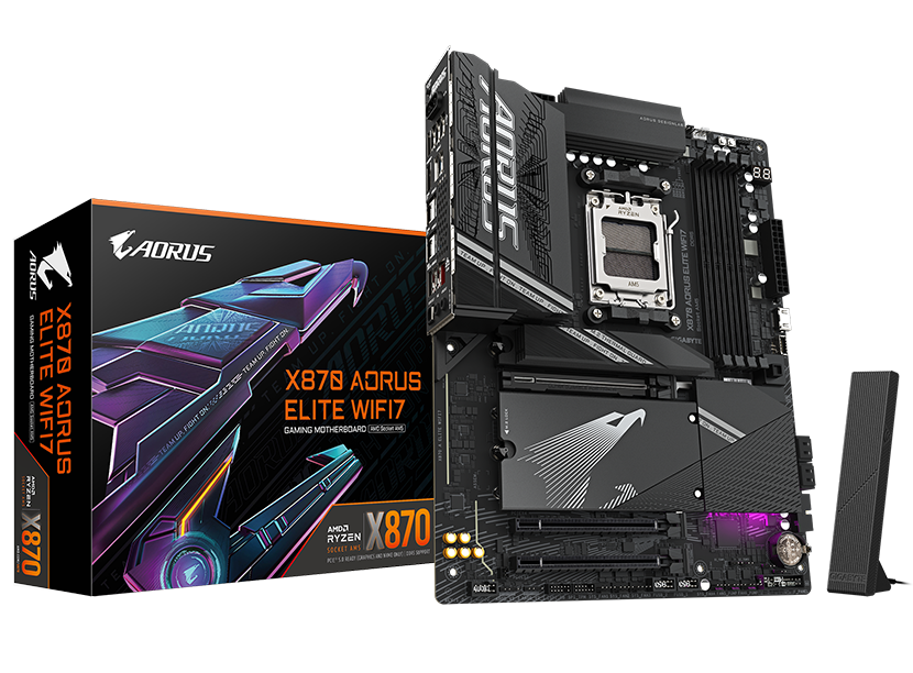 Gigabyte Aorus X870 Elite WiFi7 Motherboard