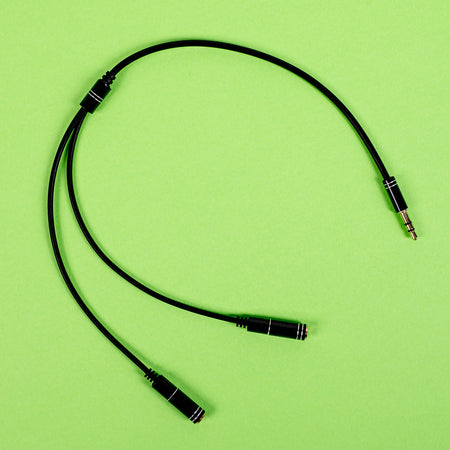 Image 5 for Gizzu 3-Pole Audio Splitter Cable - Black