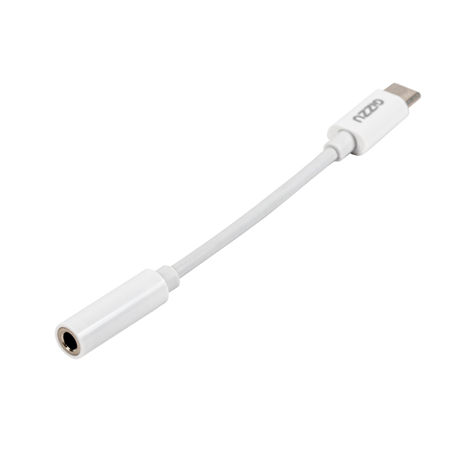 Image 2 for Gizzu USB Type-C to 3.5mm AUX Audio Adapter - White