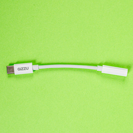 Image 5 for Gizzu USB Type-C to 3.5mm AUX Audio Adapter - White