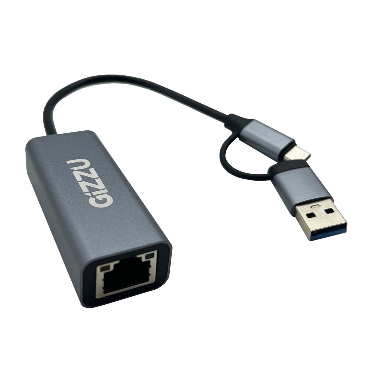 Image 2 for Gizzu High Speed Type-C/A to Gigabit Adapter Poly