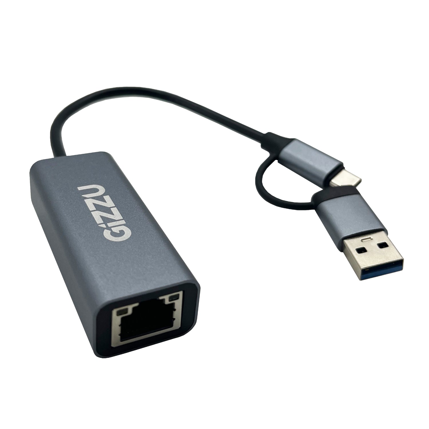 Image 2 for Gizzu High Speed Type-C/A to Gigabit Adapter Poly