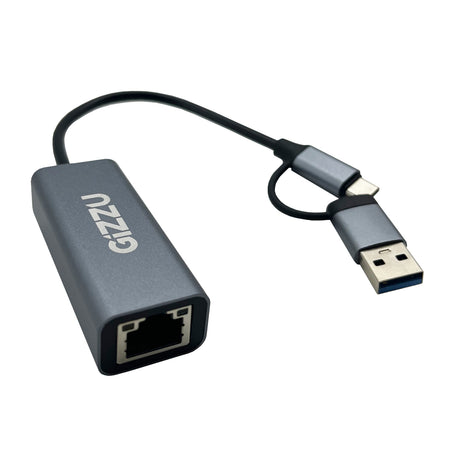 Image 2 for Gizzu High Speed Type-C/A to Gigabit Adapter Poly