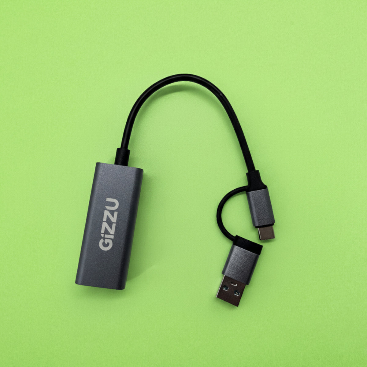 Image 4 for Gizzu High Speed Type-C/A to Gigabit Adapter Poly