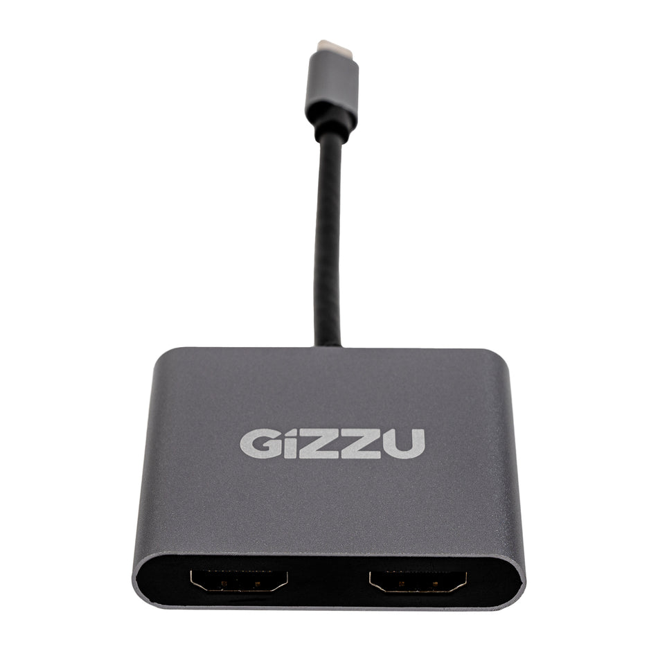 Image 1 for Gizzu 4-in-1 Type-C to Dual HDMI Hub