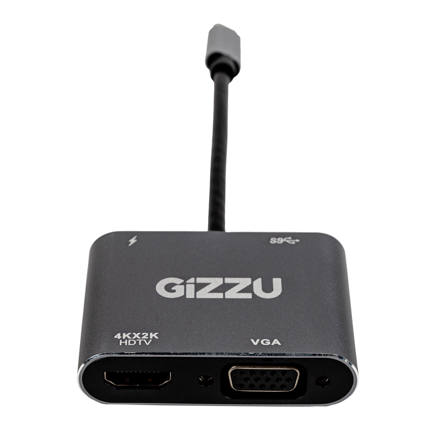 Image 1 for Gizzu 4-in-1 Type-C to HDMI/VGA/USB3.0 Hub