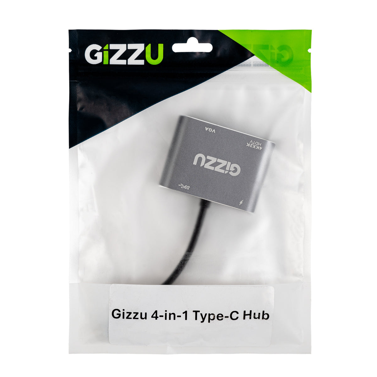 Image 4 for Gizzu 4-in-1 Type-C to HDMI/VGA/USB3.0 Hub