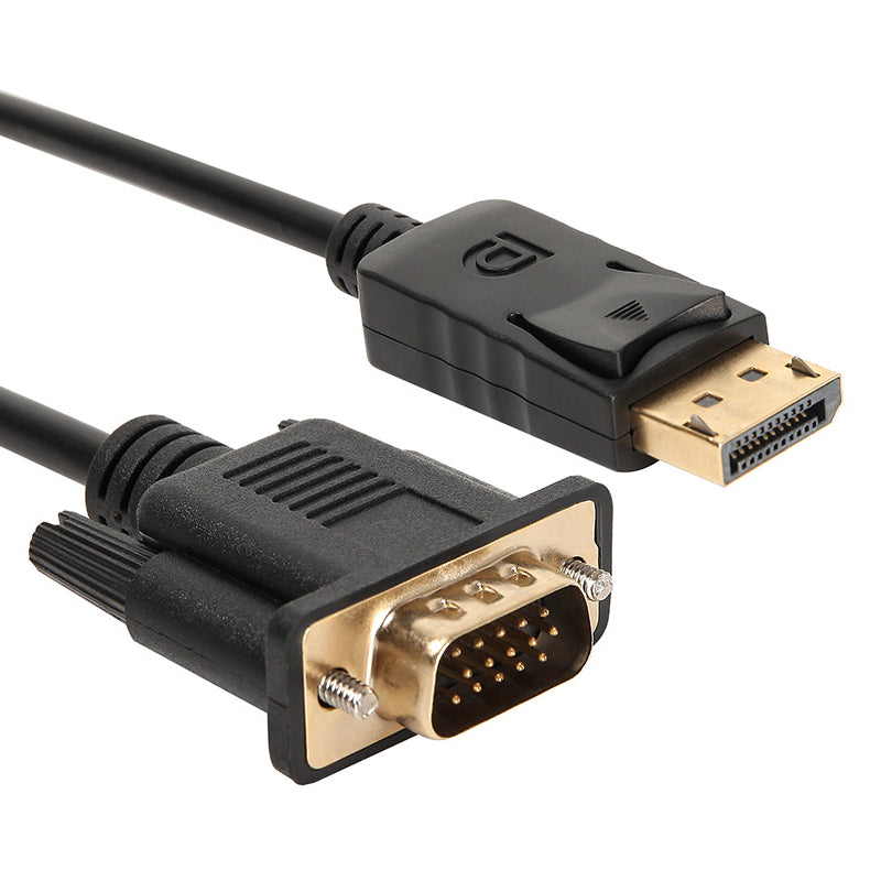 Image 2 for Gizzu 1080P DisplayPort to VGA Cable 1.8m Poly