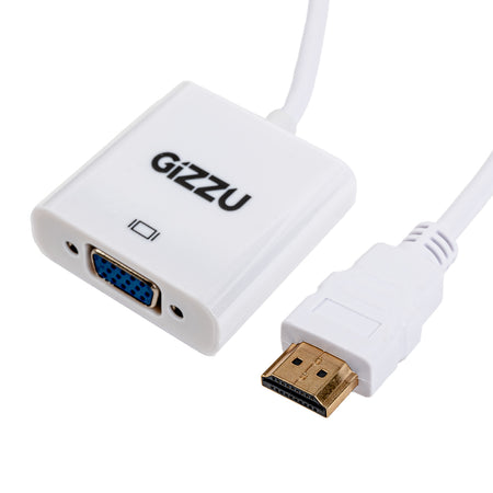 Image 1 for Gizzu 1080P HDMI to VGA Adapter with Audio