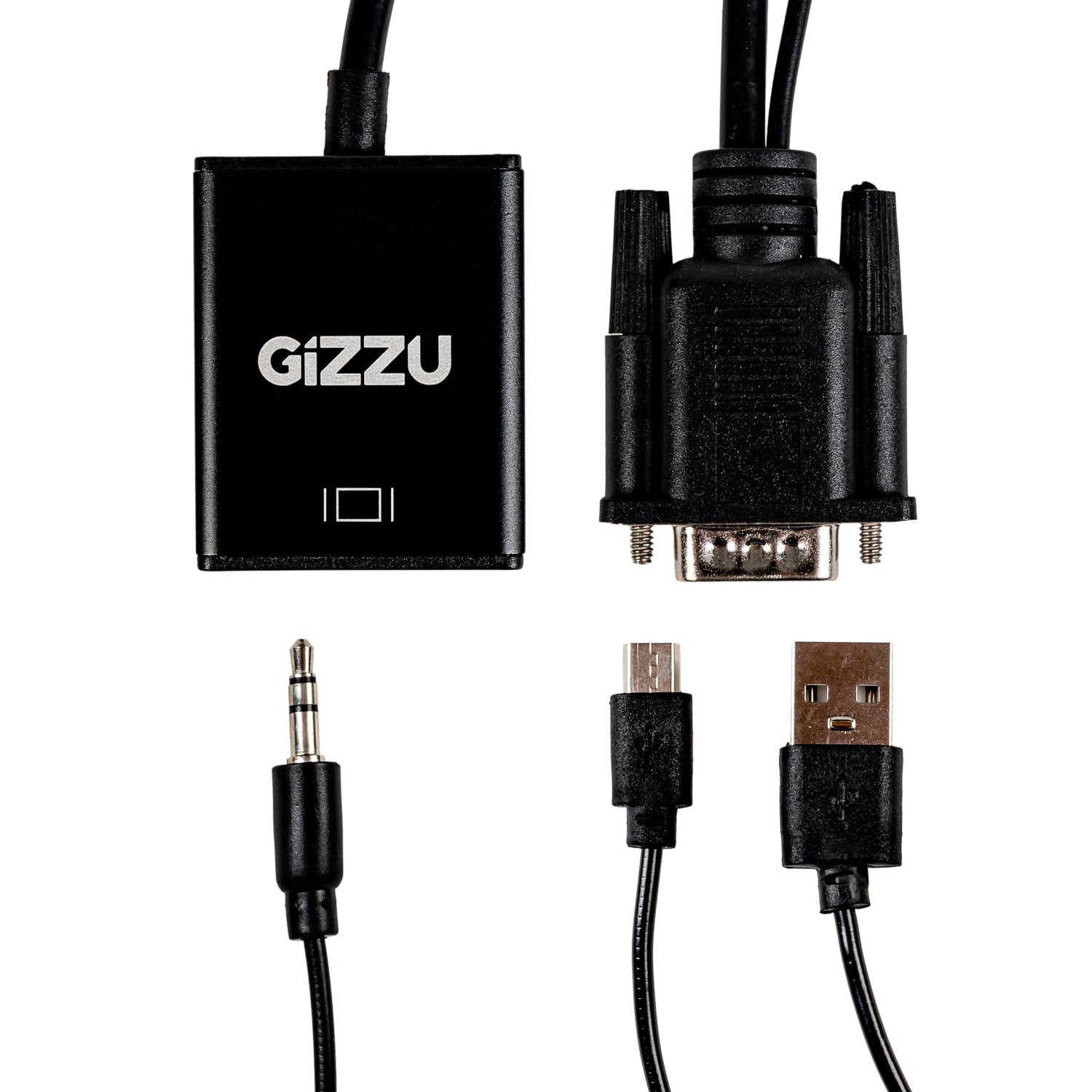 Image 2 for Gizzu 1080P VGA to HDMI Adapter with Audio