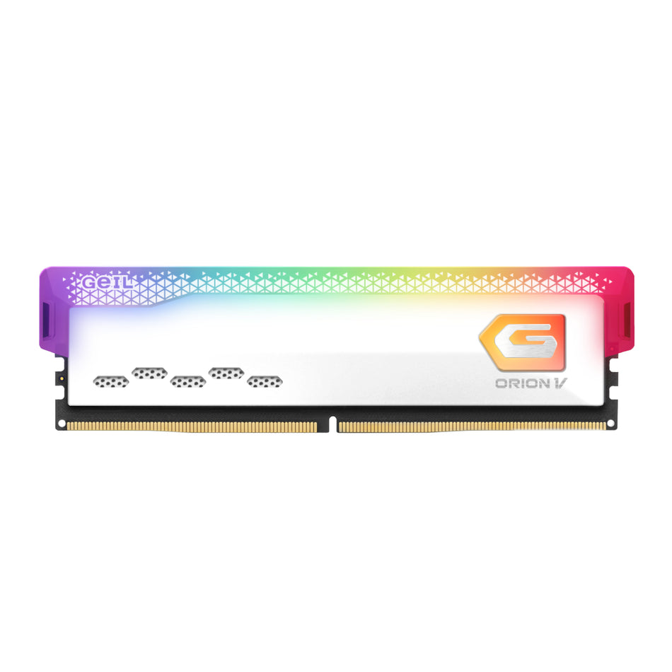 Image 1 for Geil Orion V RGB 16GB 6000MHz DDR5 Desktop Gaming Memory - White