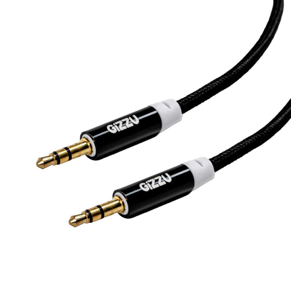 Image 1 for Gizzu 3.5mm AUX Cable 2m - Black