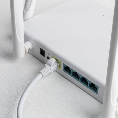 Image 3 for Gizzu Cat6 UTP Fly Lead Ethernet Network Cable 20cm - White