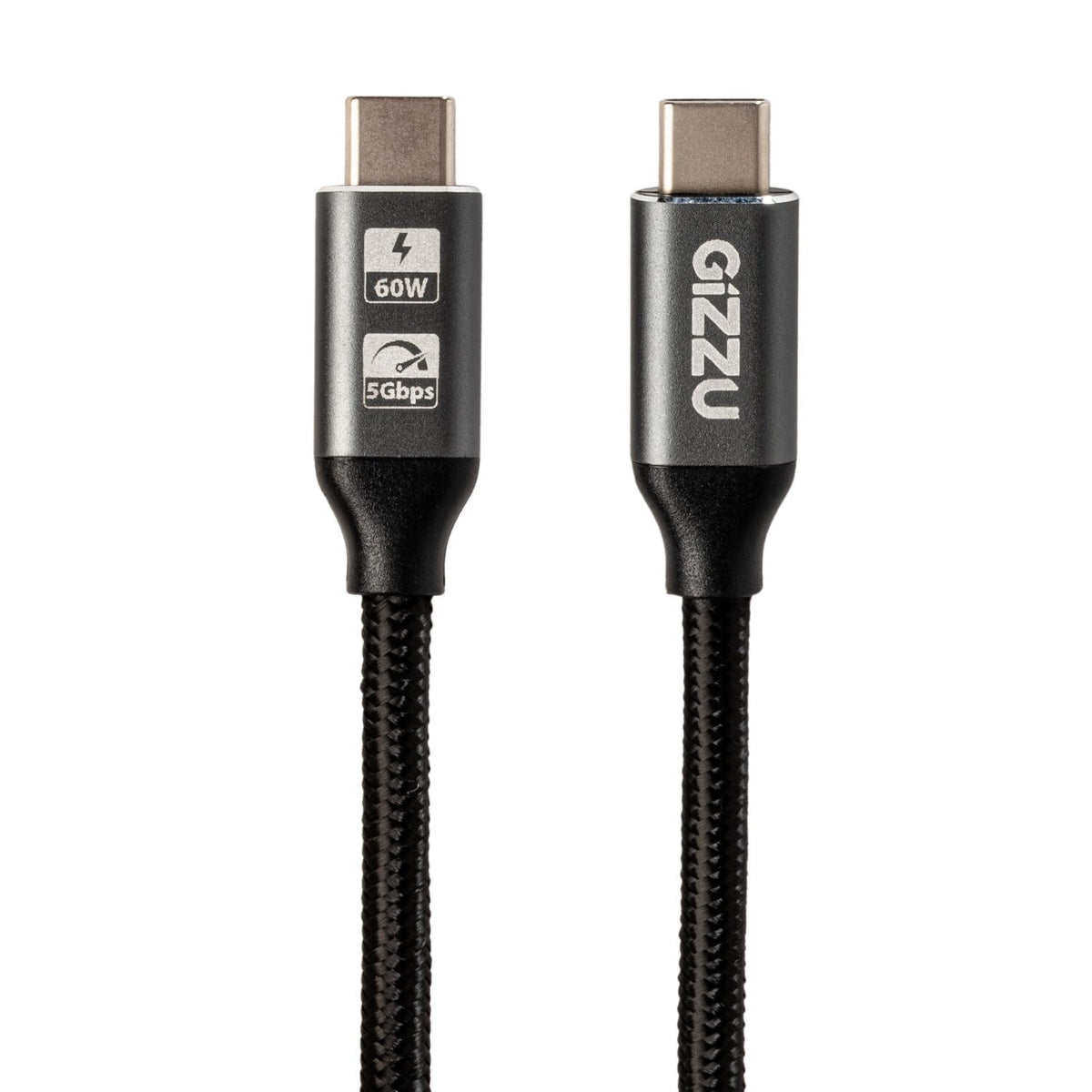 Image 2 for GIZZU 60W 5Gbps Type-C 1m Cable