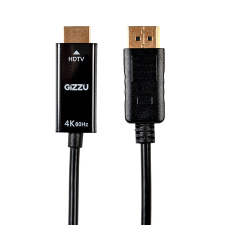 Image 2 for Gizzu 4K60Hz DisplayPort to HDMI Cable 1.5m