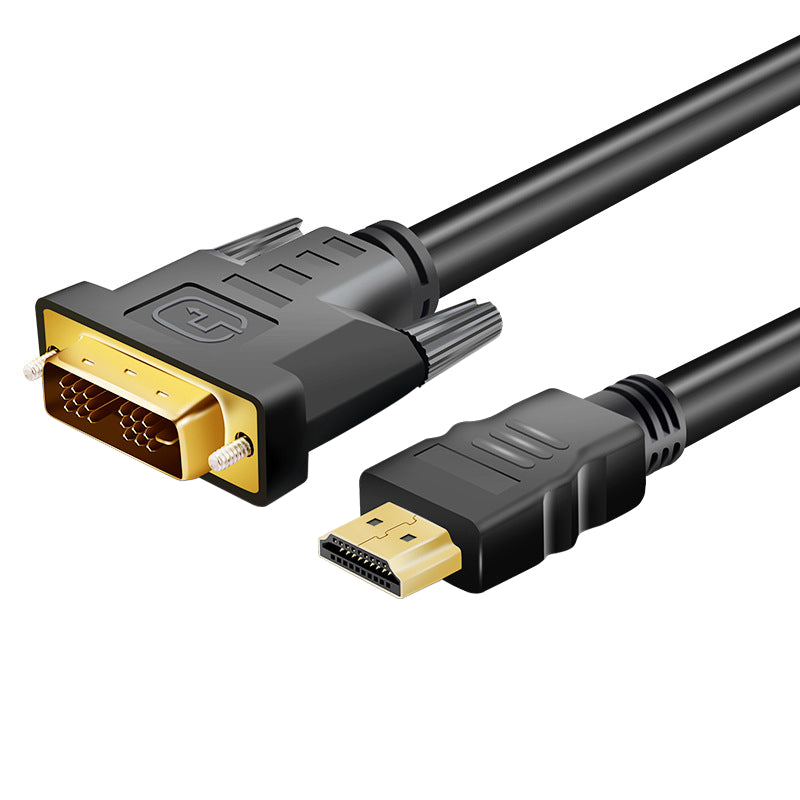 Image 1 for Gizzu 1080P HDMI to DVI-D Cable 1.8m Poly