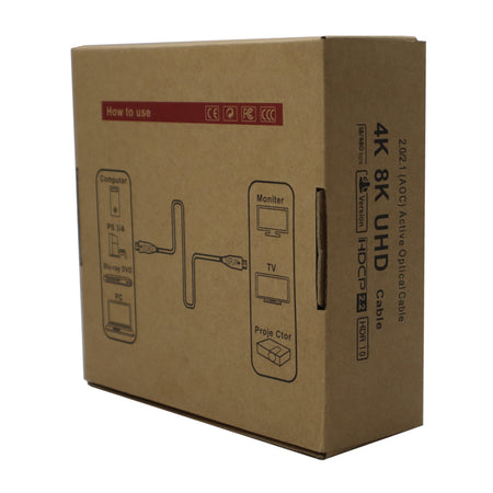 Image 7 for GIZZU 4K Active fibre Optic HDMI Cable 20m