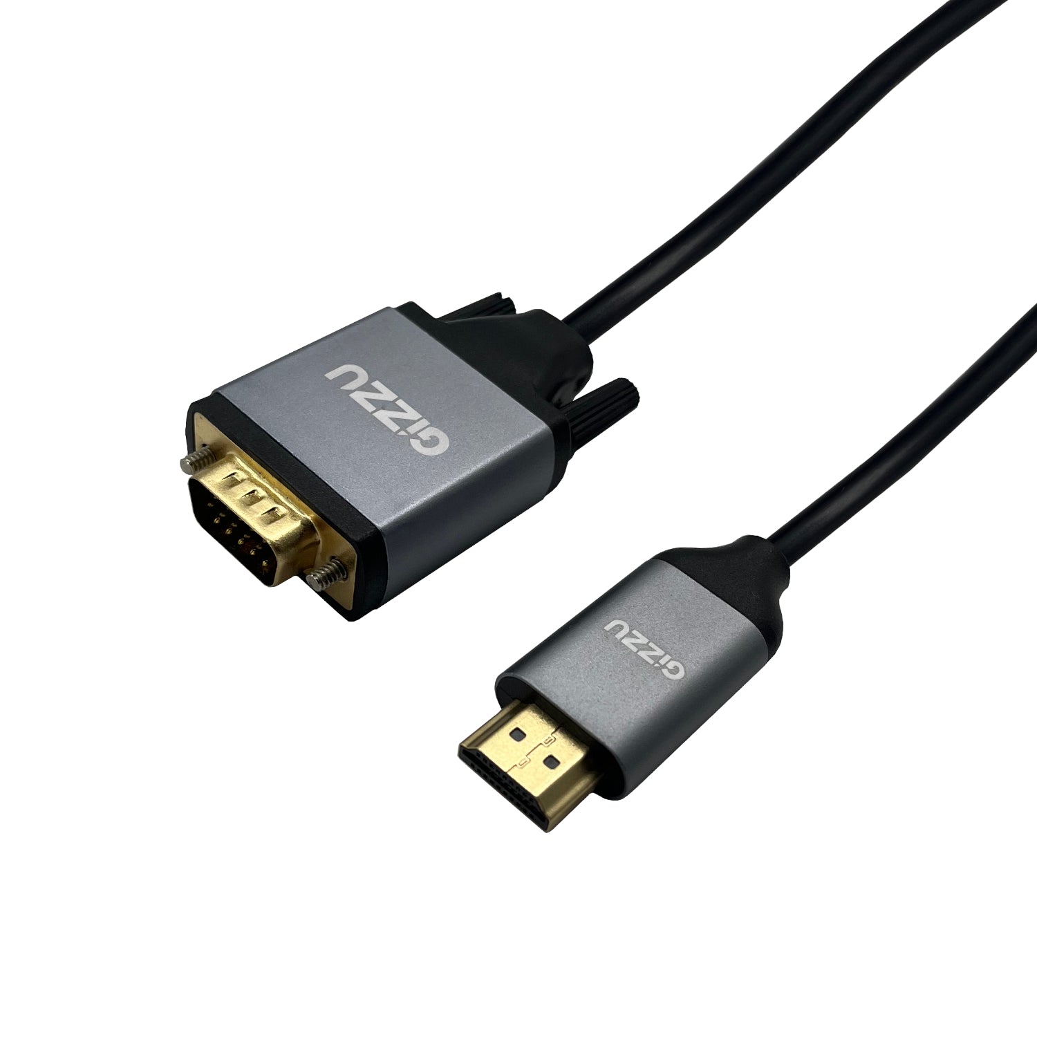 Image 1 for Gizzu Full HD HDMI to VGA Cable (1.8m) - Black