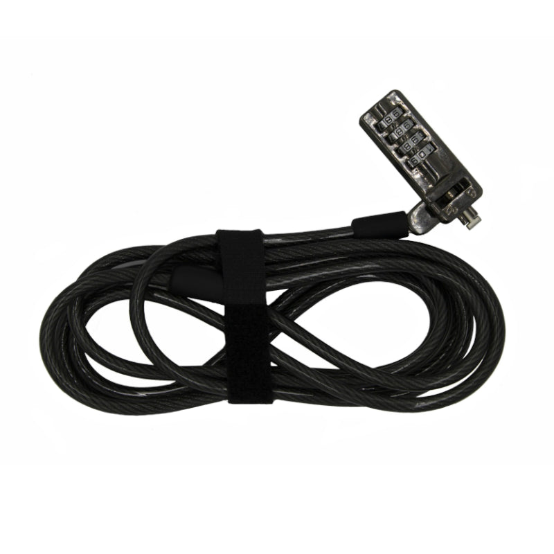 Image 2 for GIZZU 2m Slimline Combination Notebook and Ultrabook Cable Lock