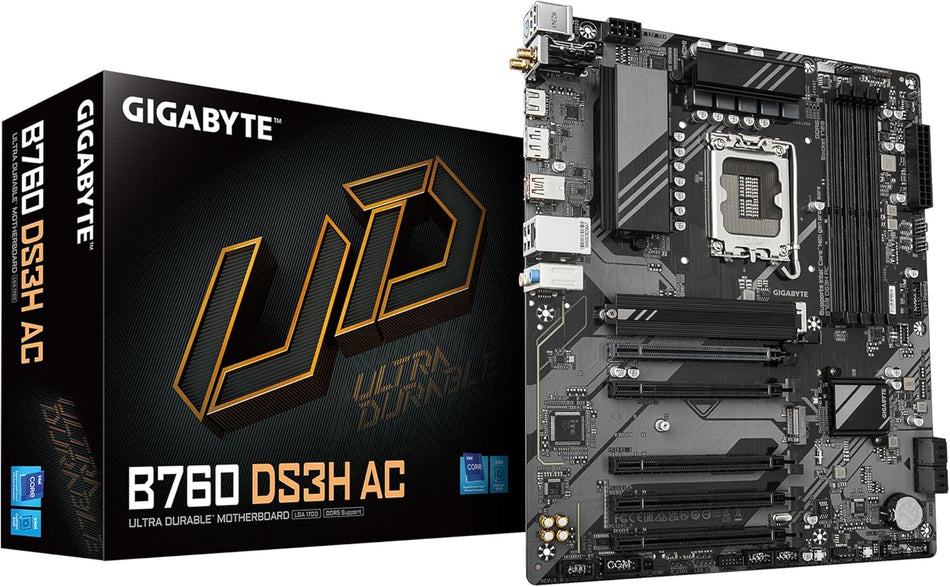 GIGABYTE Intel B760 Chipset Motherboard for LGA 1700