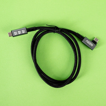 Image 4 for Gizzu 100W 10Gbps Type-C Angled 1m Cable