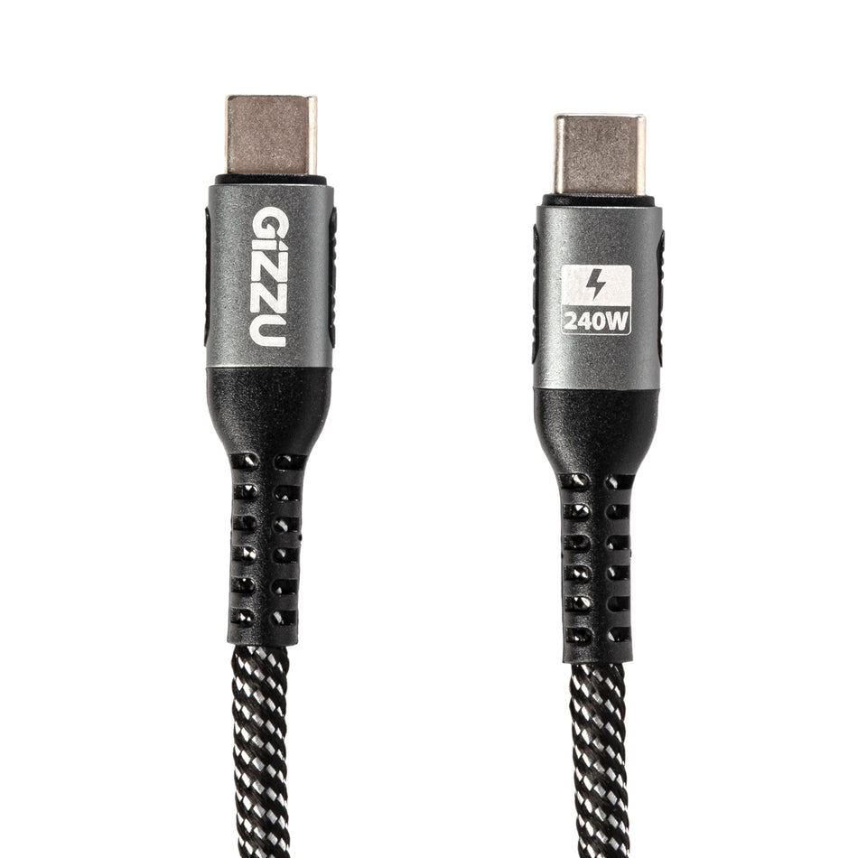 Image 2 for GIZZU 240W 480Mbps Type-C 1m Cable