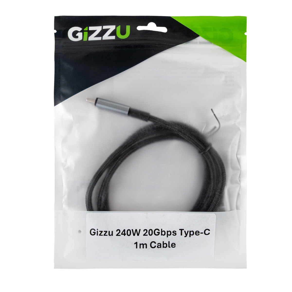 Image 4 for GIZZU 240W 20Gbps Type-C 2m Cable