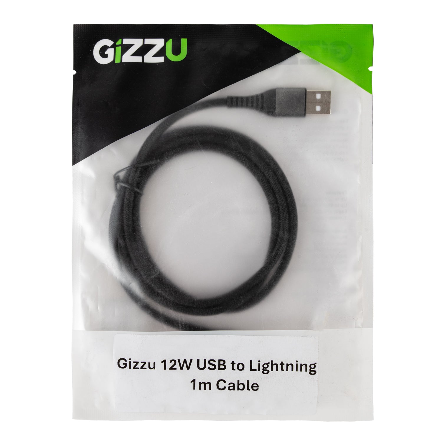Image 4 for GIZZU 12W USB to Lightning 1m Cable