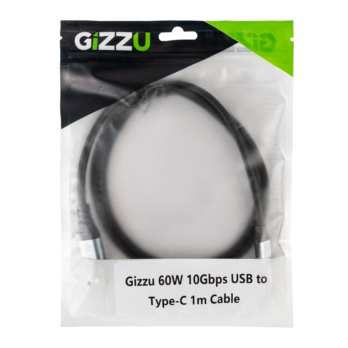 Image 4 for GIZZU 60W 10Gbps USB to Type-C 1m Cable