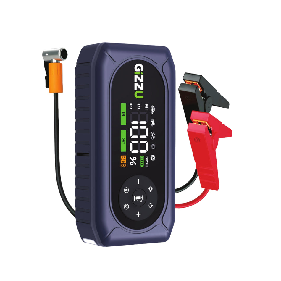 Image 1 for Gizzu 4-in-1 Jump Starter and Air Compressor