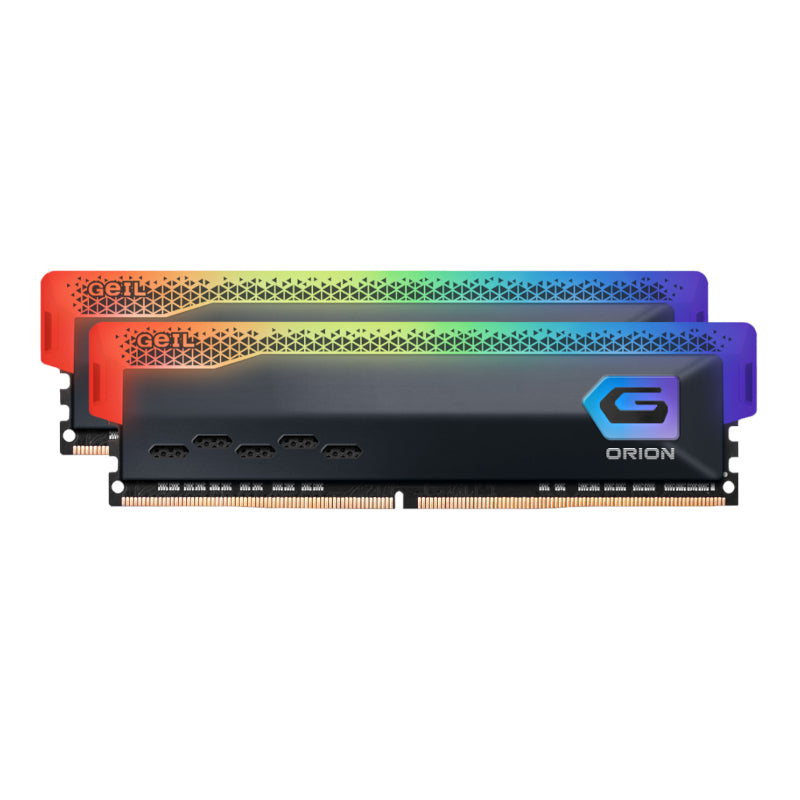 Image 1 for Geil Orion RGB 16GB KIT(2X8GB) 3600MHz DDR4 Desktop Gaming Memory - Grey