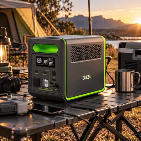 Image 4 for Gizzu HERO MAX 1024WH/1000W UPS Power Station With App