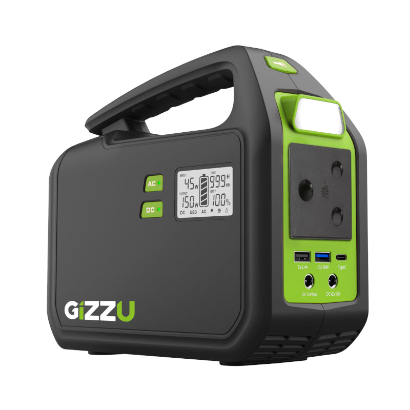 Image 1 for GIZZU 242Wh Portable Power Station 1 x 3 Prong SA Plug Point