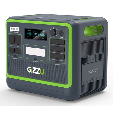 Image 1 for Gizzu Hero Pro 2048Wh/2400W UPS Power Station With App
