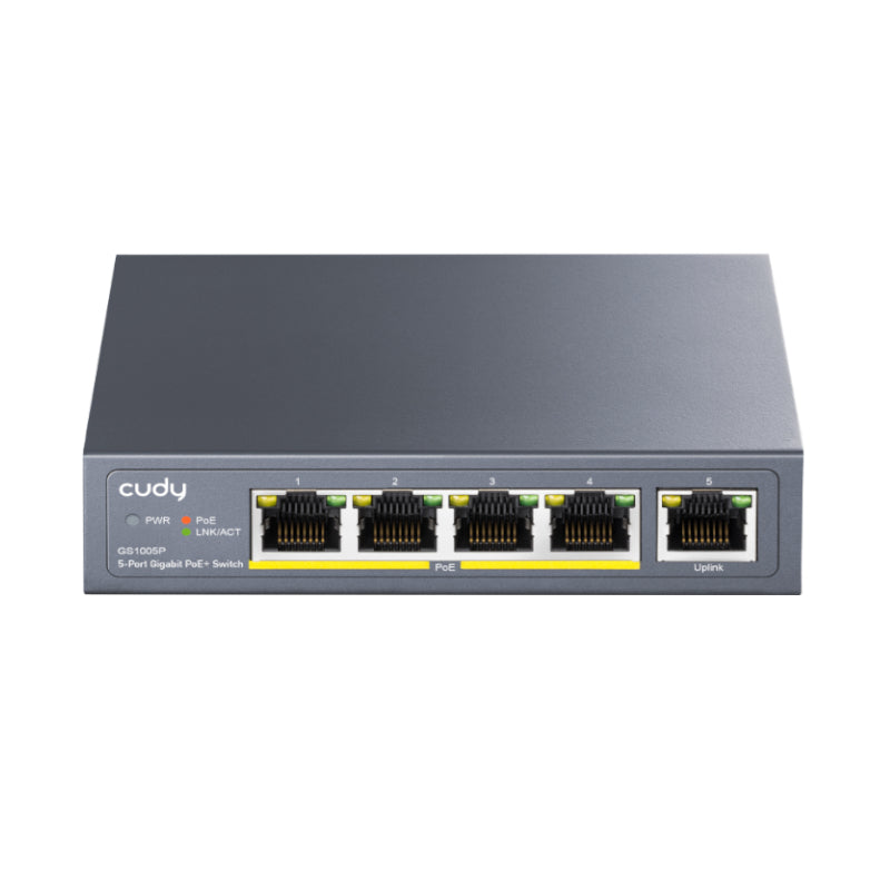 Image 1 for Cudy 5-Port Gigabit PoE+ Unmanaged Switch