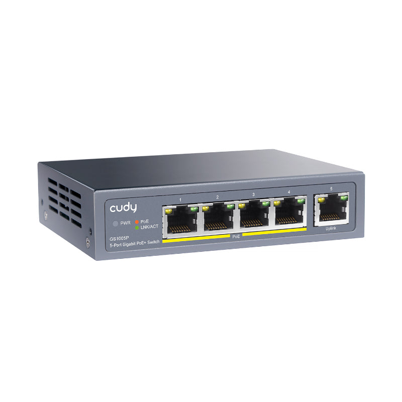 Image 4 for Cudy 5-Port Gigabit PoE+ Unmanaged Switch