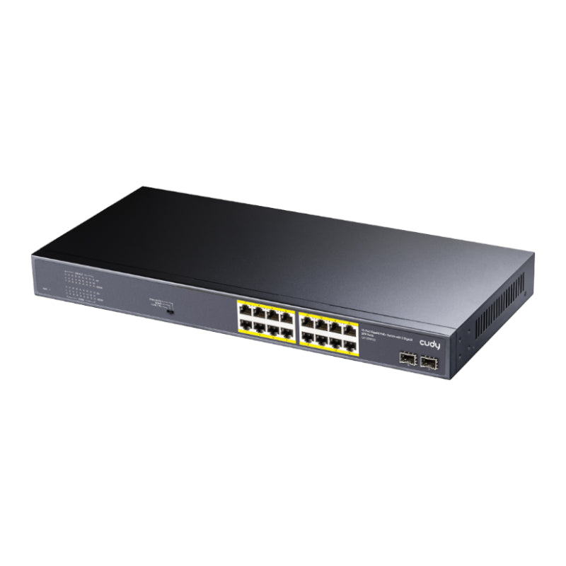 Image 2 for Cudy 16-Port PoE+ Unmanaged Switch