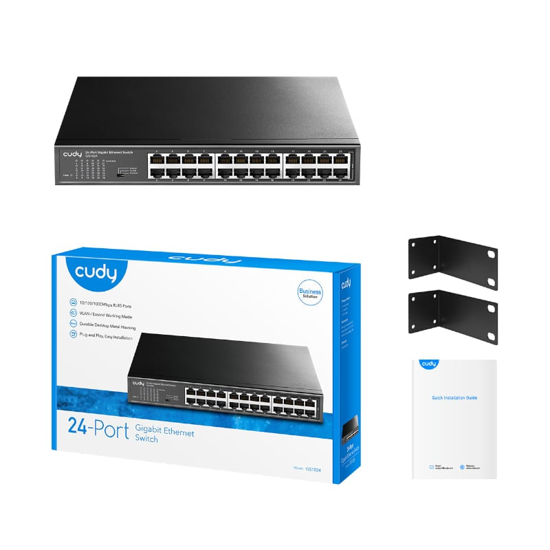 Image 4 for Cudy 24 Port Gigabit Metal Switch