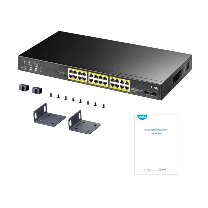 Image 4 for Cudy 24-Port Gigabit PoE+ Unmanaged Switch
