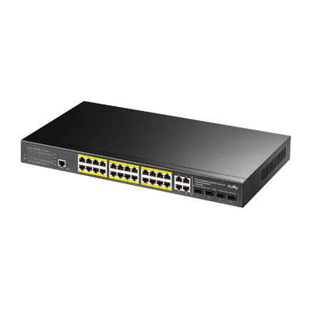 Image 2 for Cudy 24 Port Layer 2 Managed Gigabit PoE Switch