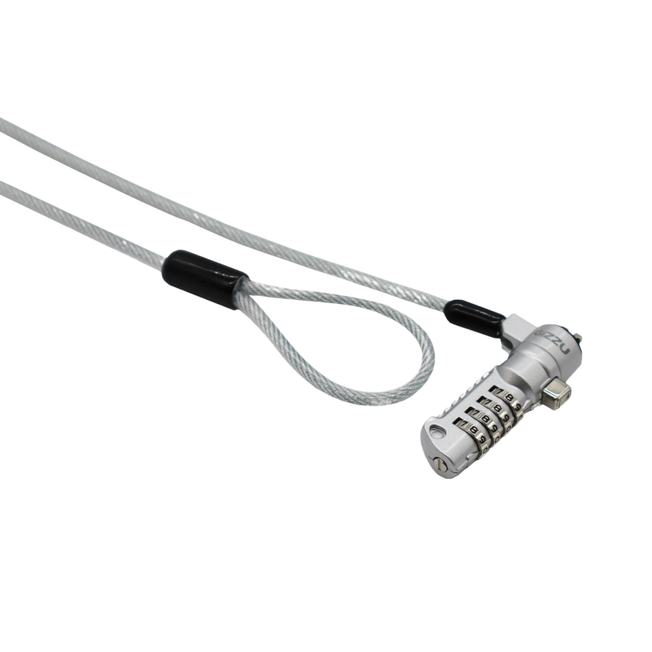 Image 1 for Gizzu Secure Wedge Code Cable Lock 1.8m