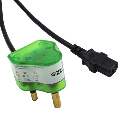 Image 1 for Gizzu Surge Protector 10A Kettle Plug Cable 1.5M