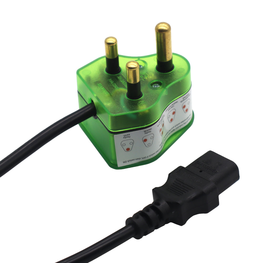 Image 2 for Gizzu Surge Protector 10A Kettle Plug Cable 1.5M