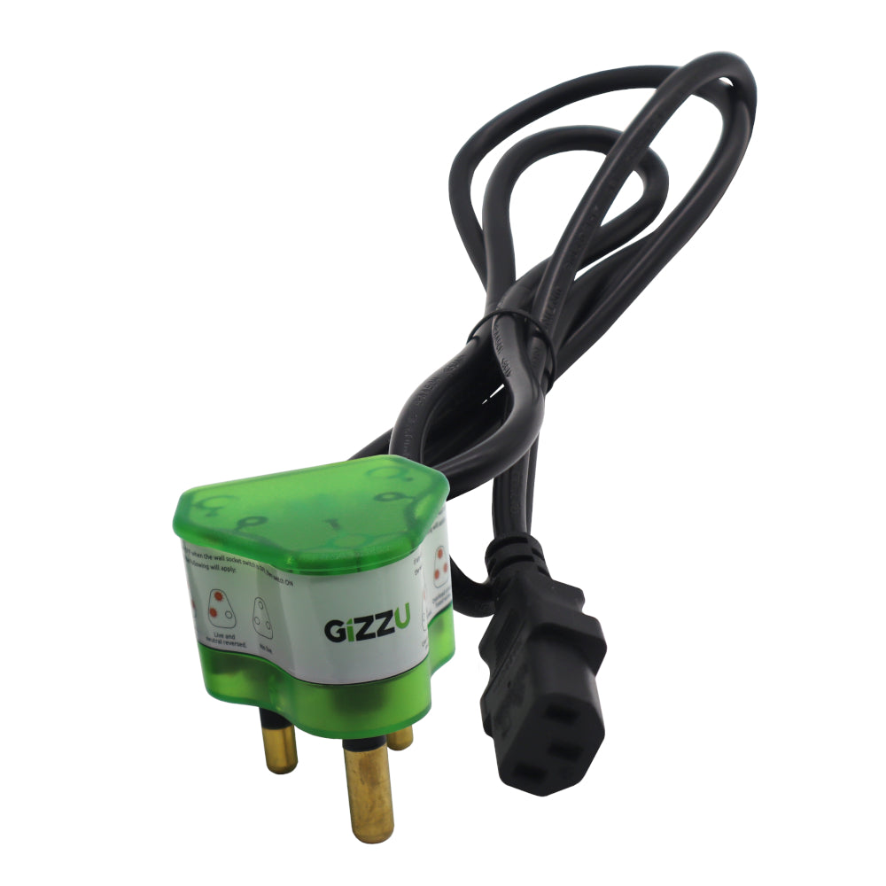 Image 5 for Gizzu Surge Protector 10A Kettle Plug Cable 1.5M